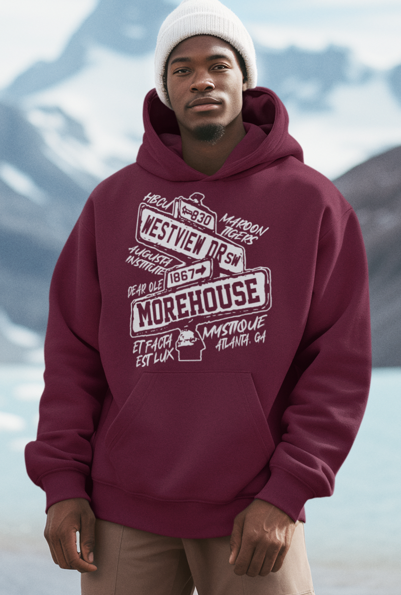 Sign of the Times Hoodie Halls of Morehouse