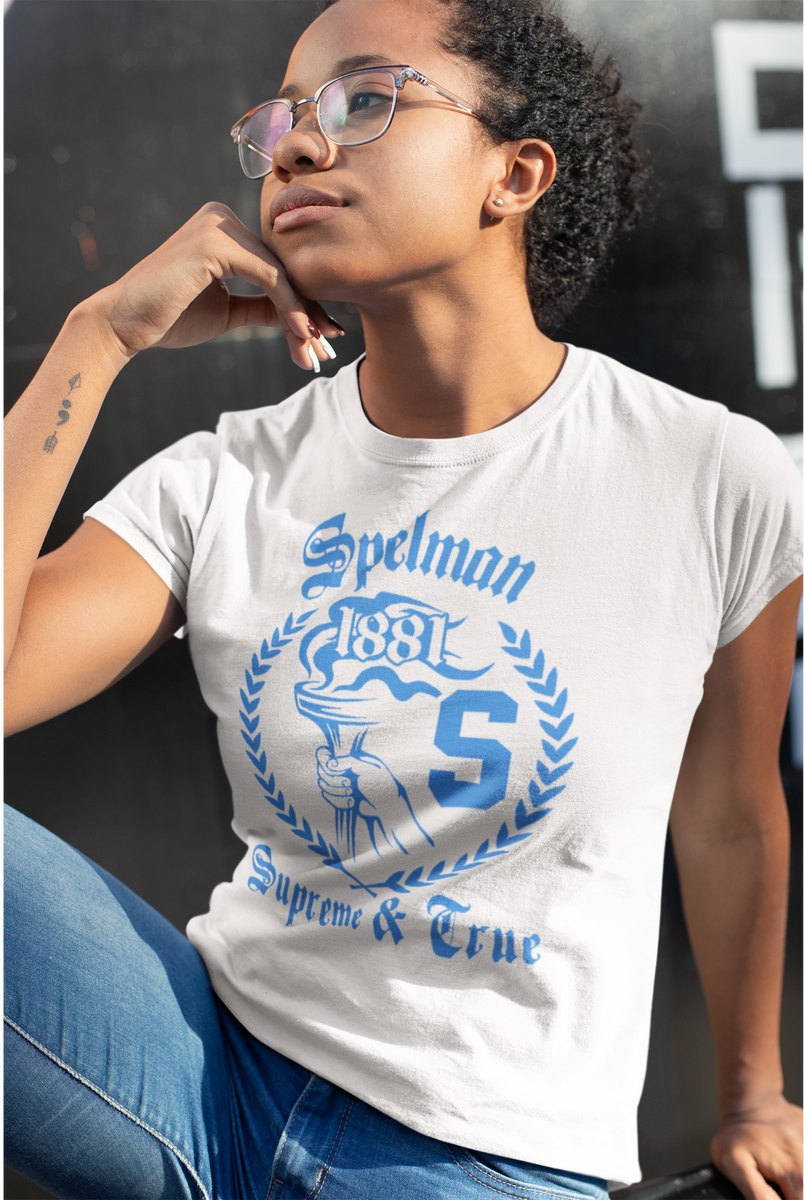 Supreme online college shirt