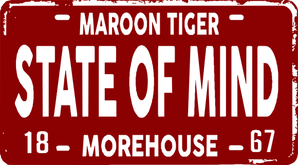 Morehouse License Plate Tees