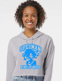 Spelman Kind of Mood - Crop Hoodie