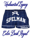 UNDAUNTED LEGACY - FLANNEL SHORTS - DORM LOUNGEWEAR