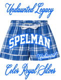 UNDAUNTED LEGACY - FLANNEL SHORTS - DORM LOUNGEWEAR