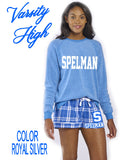 VARSITY HIGH - FLANNEL SHORTS - DORM LOUNGEWEAR